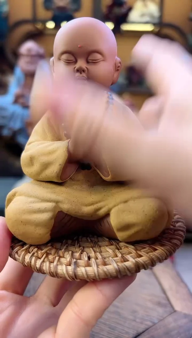 紫砂茶宠器闵茶宠摆件