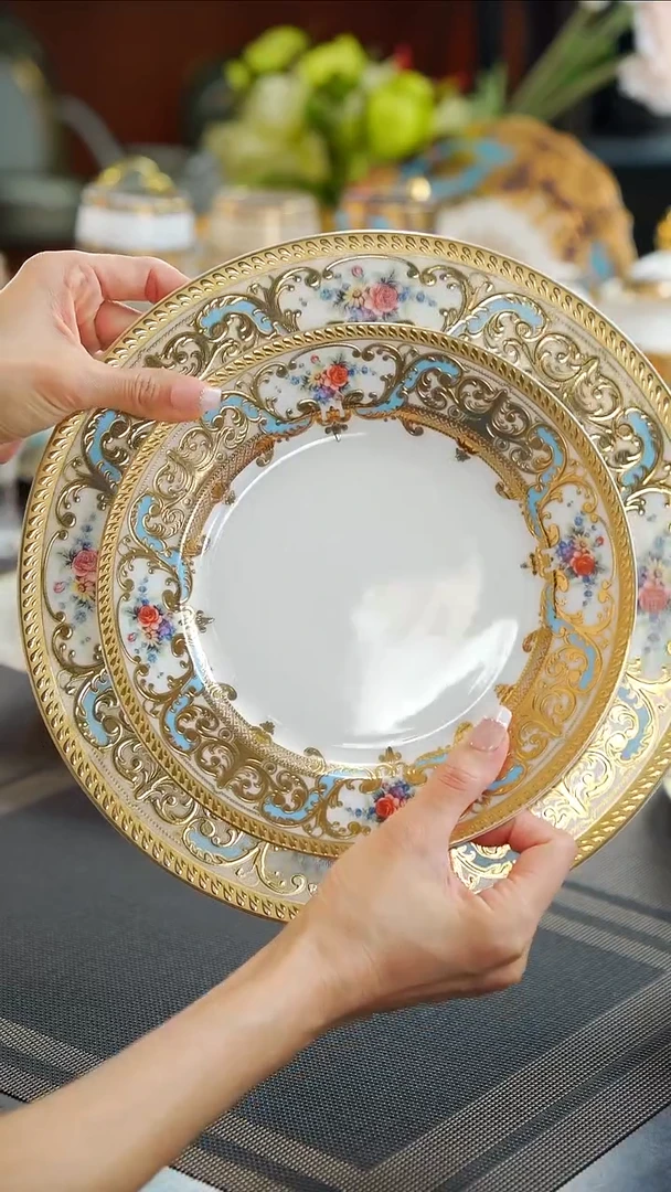 瓷片10.5+8英寸平盘