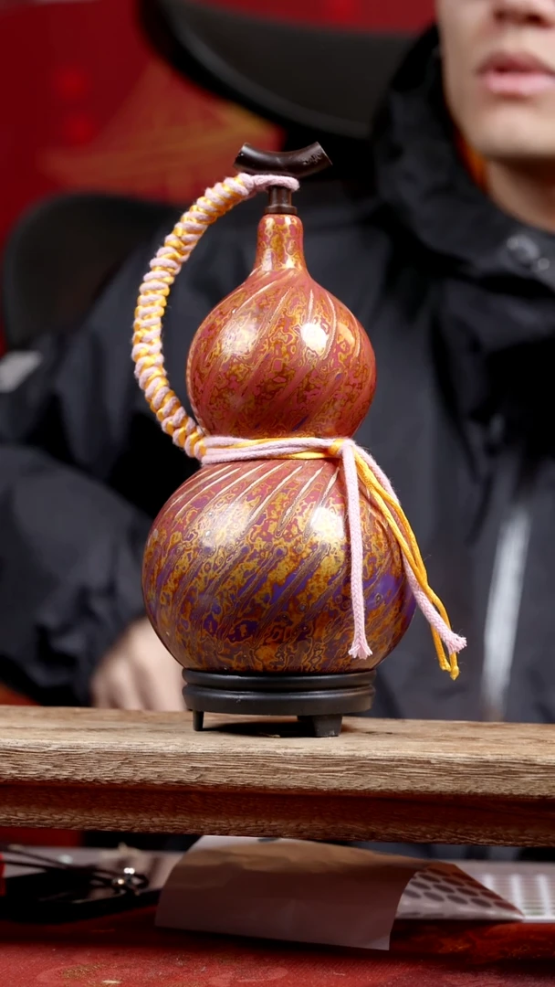 860尾货款大漆精品葫芦500ml