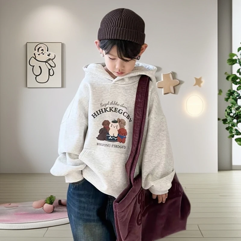 2025秋款套头休闲风男童休闲套装春秋男童长袖