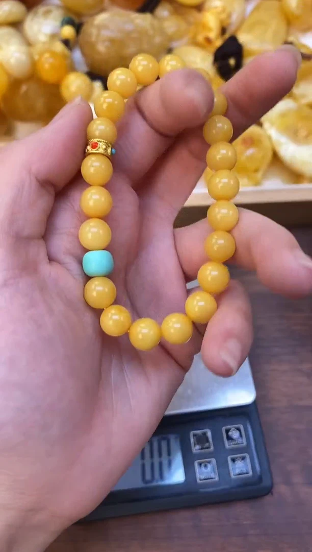 裸石琥珀未镶嵌天然琥珀蜜蜡