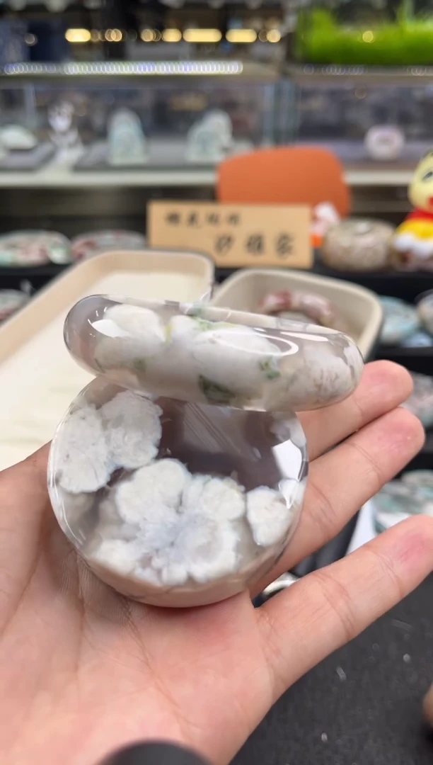 未镶嵌手镯石英质玉60圈口（赠品镯心）6742533