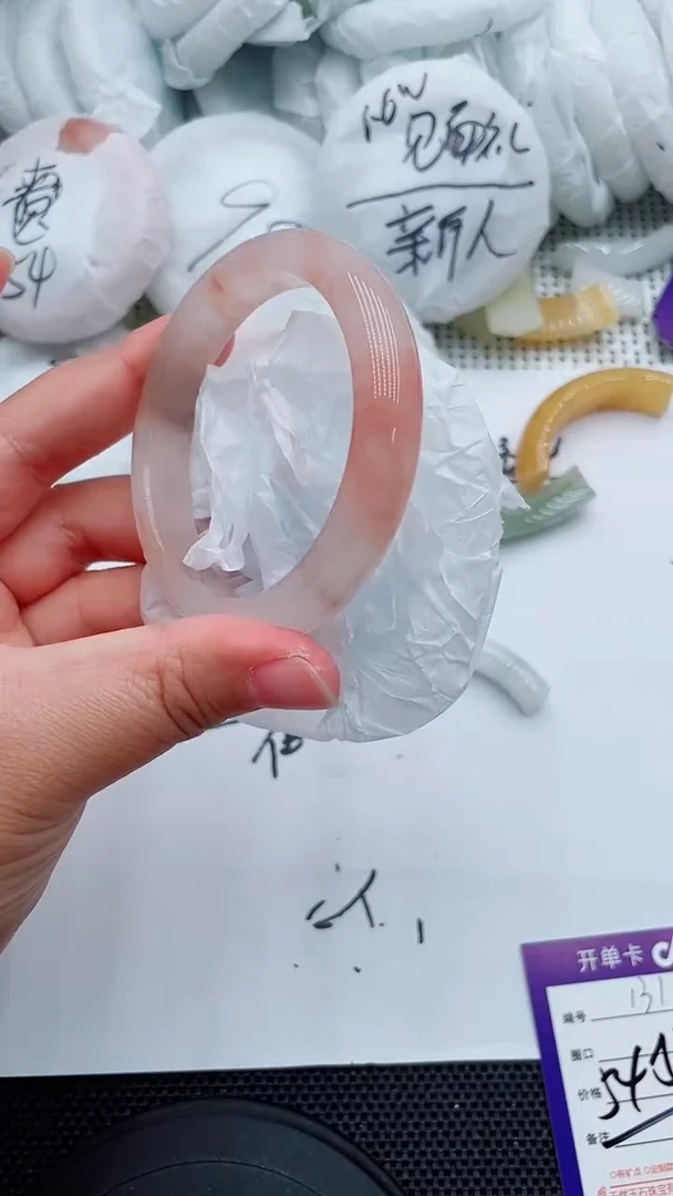 未镶嵌手镯石英质玉131-54-55