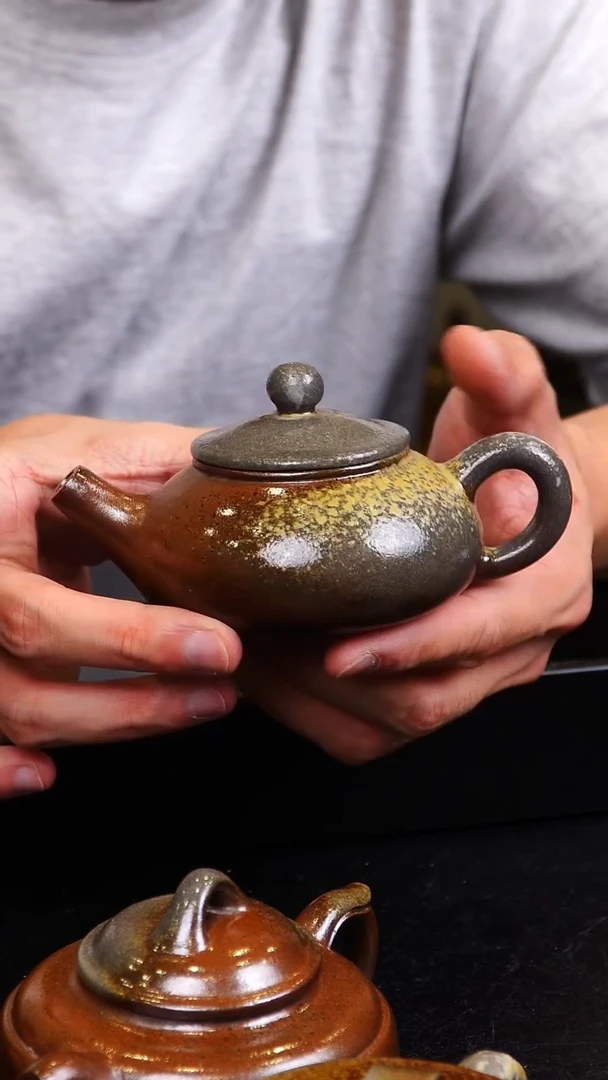 茶壶紫砂宜兴紫砂柴烧