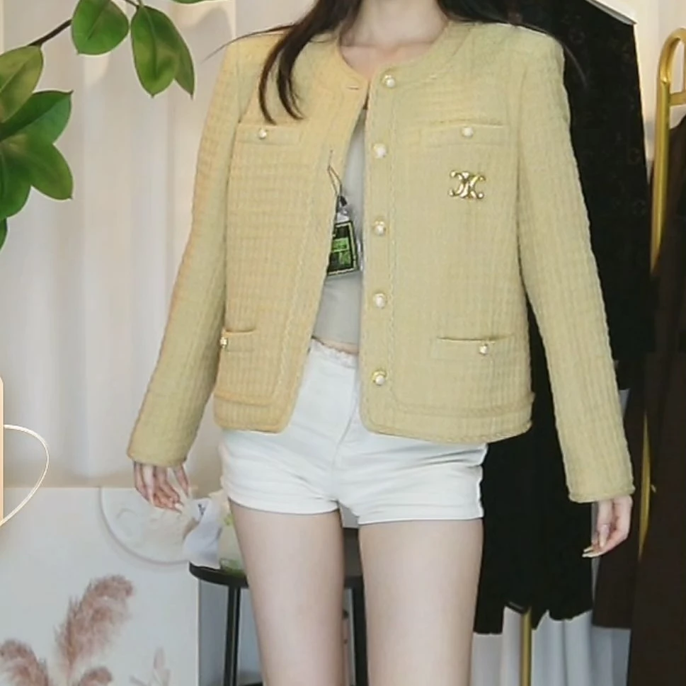 95新 Celine/思琳 气质短款外套fy5054