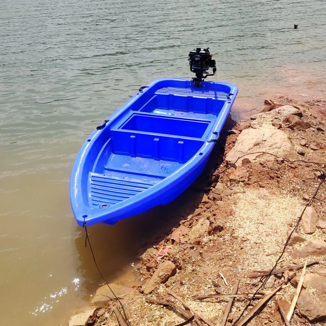 3.1米冲锋舟带活水舱加厚小船牛筋塑料船钓鱼粘丝网地笼抓鱼