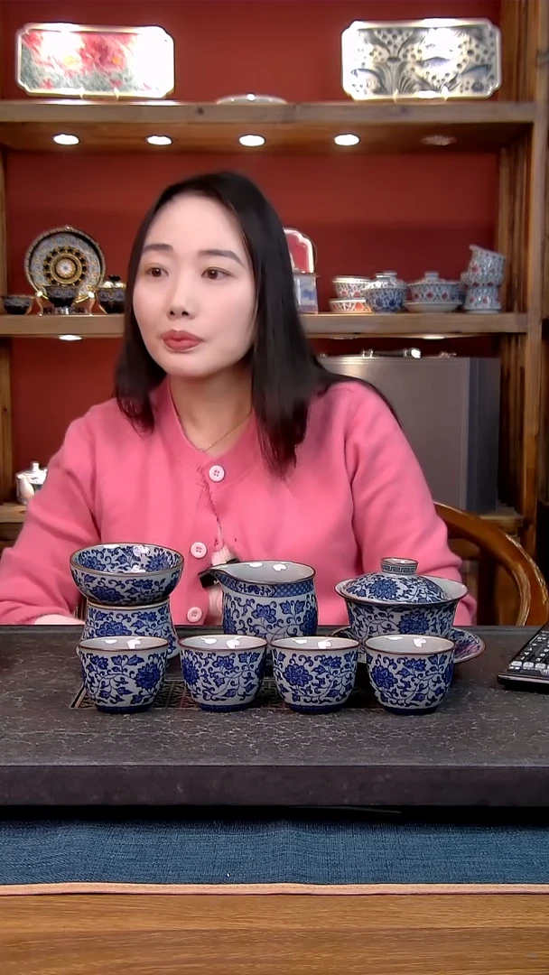 简装家用款7件套 老陶泥开片纹陶瓷茶具