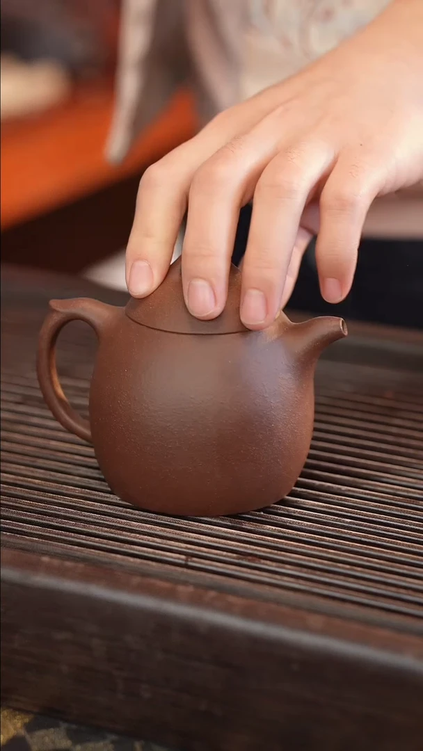 茶壶紫砂原矿手工制作