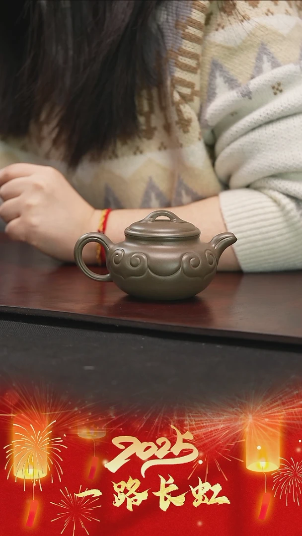 【闪购商品】紫砂茶壶鲁娜仿古如意