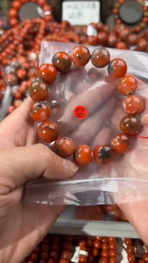 南红玛瑙手串未镶嵌15