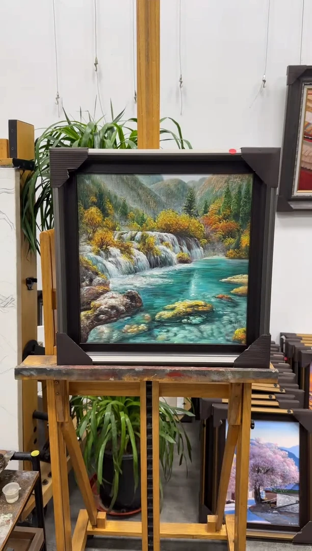 国画z天津人美-苏新油画红标40*40cm