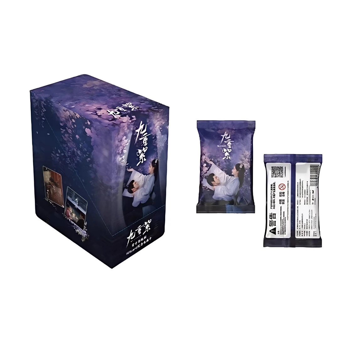 【丢手绢】Hitcard《九重紫》 官方影视纪念收藏卡盲盒 (拆盒)  代拆