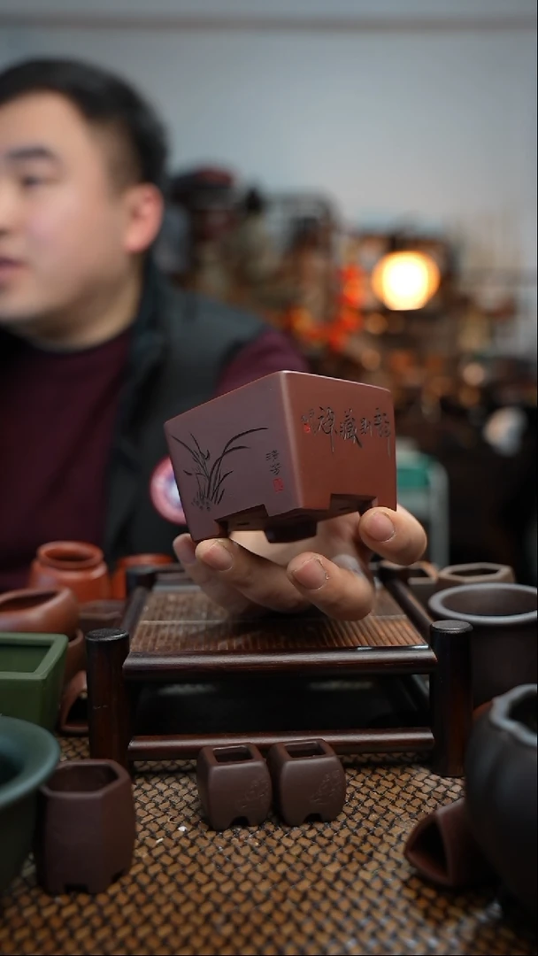 【闪购商品】紫砂花盆長木軒精品紫砂