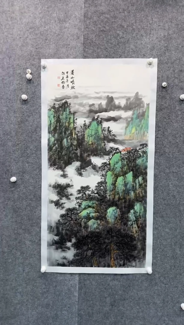 【闪购商品】国画pmw不二轩旗舰店国画HJG7