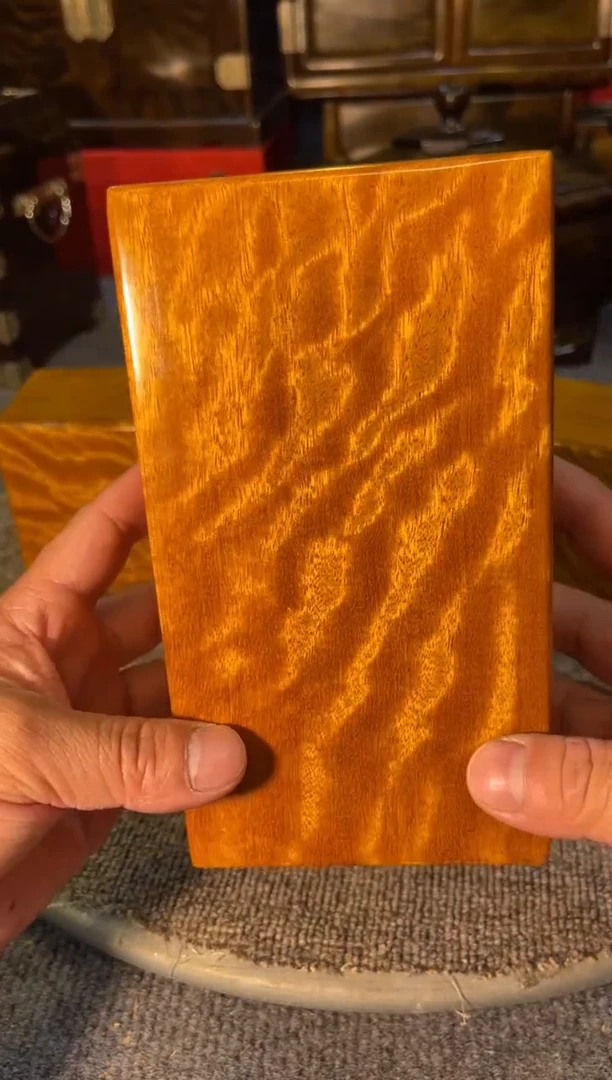 【闪购商品】乌木类成套家具金丝楠木收纳盒  通货