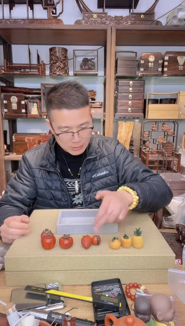 【闪购商品】乌木类书架651水果8件套