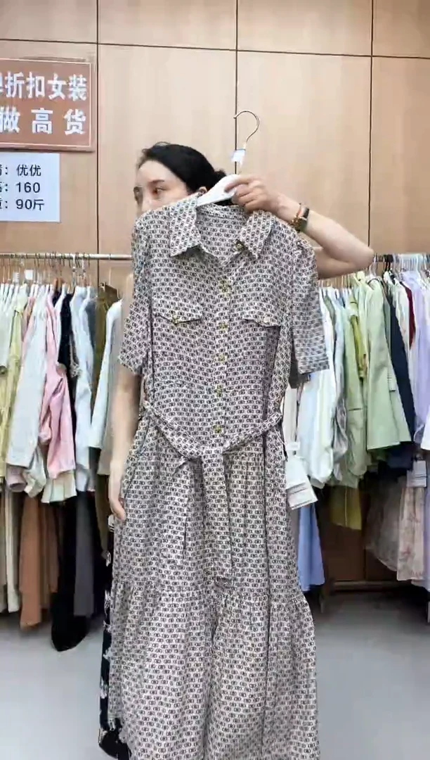 休闲天丝短袖上衣编码628