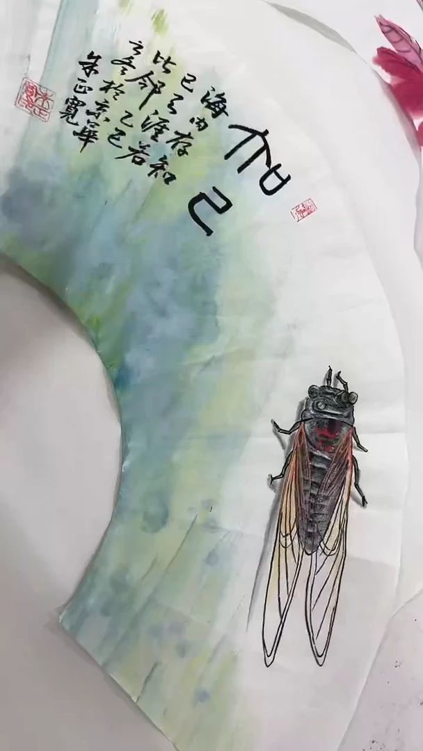 国画朱路军/国画/花鸟