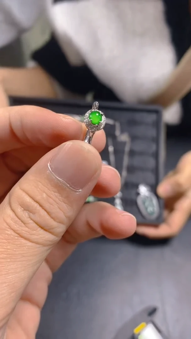 【闪购商品】翡翠戒指未镶嵌0061633786/多样性发一