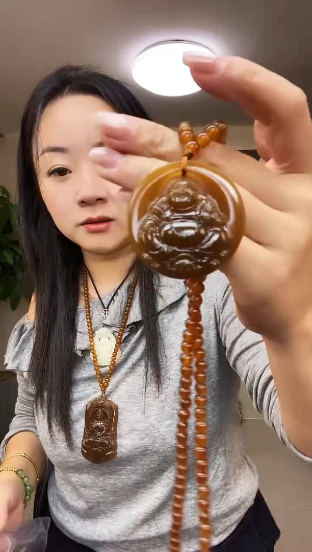 老蜜糖佛公吊坠多样性随机发一