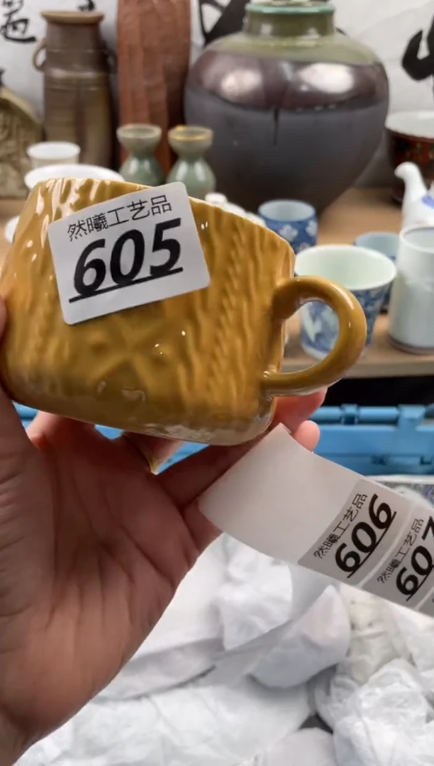 【闪购商品】瓷片605然曦海外工艺品18包邮