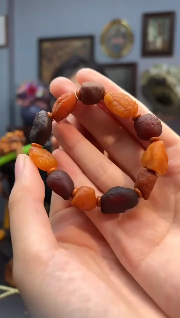 手串琥珀未镶嵌手串