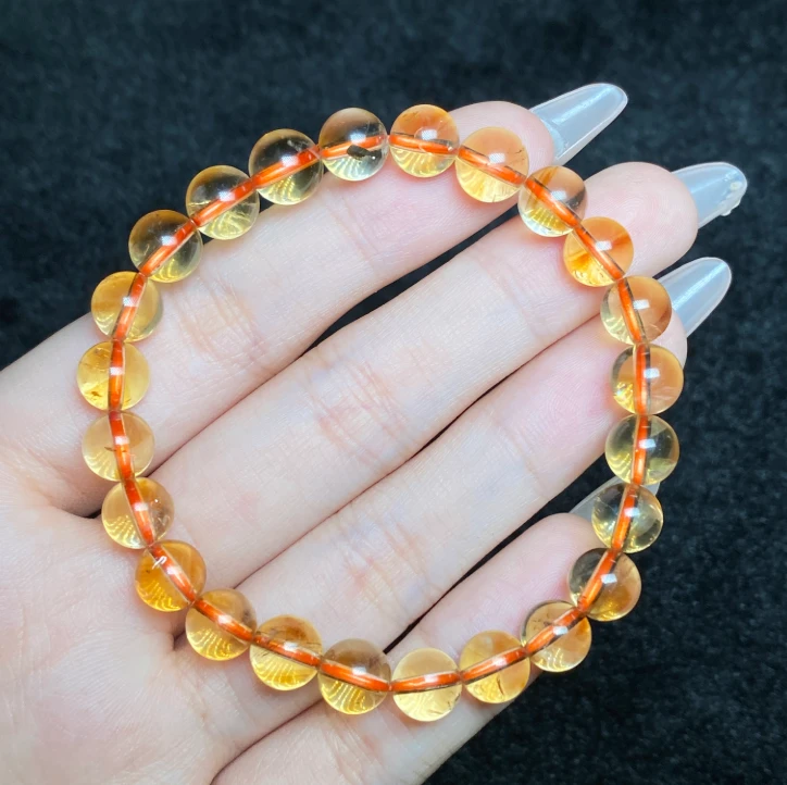 【小北好物】水晶单圈手串约7mm【多样性发一件】QK150X5