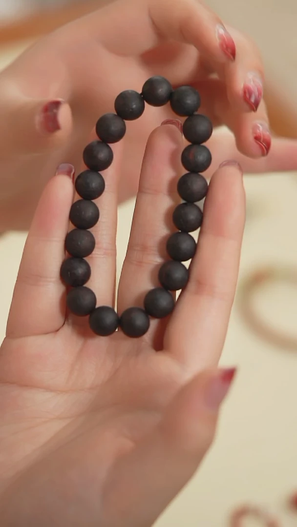 【闪购商品】降真香无事牌【云边】降真香  素圈手串