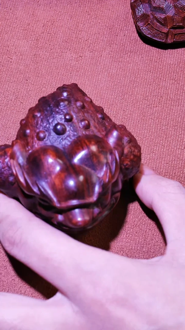 印度小叶紫檀金蟾