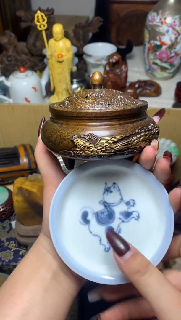 紫砂盖碗瓷器默认微瑕瓷器