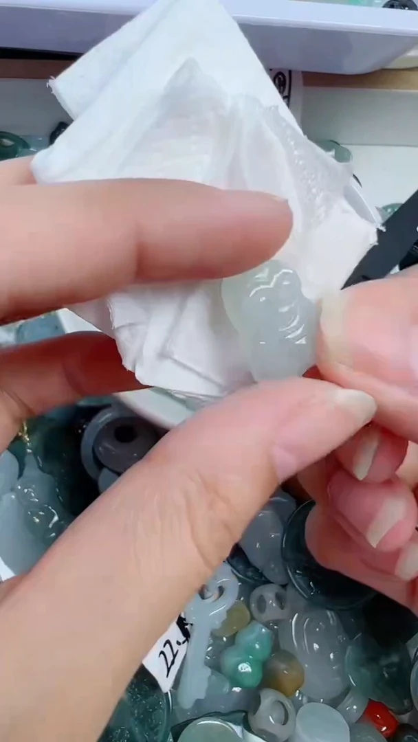 散珠翡翠24号链接，A货翡翠