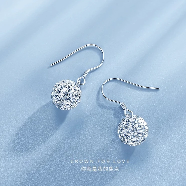 925银耳饰 纯银耳环女2025新款爆款耳坠耳钉小众设计高级感耳饰