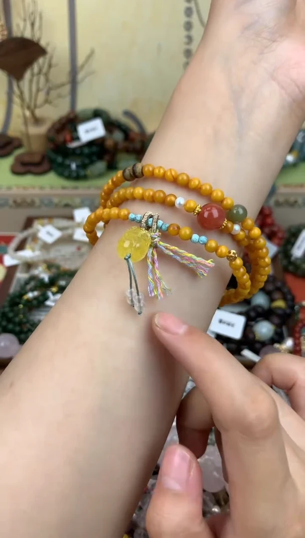 未镶嵌蜜蜡手链107