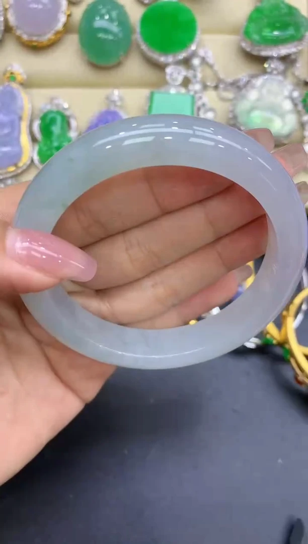 未镶嵌手镯翡翠489-中国好珍宝