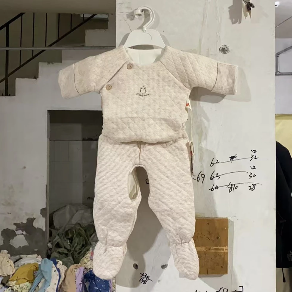 厚棉 大象和萌鸟半背套