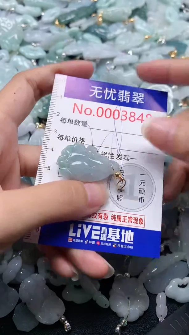 颈饰未镶嵌翡翠3848