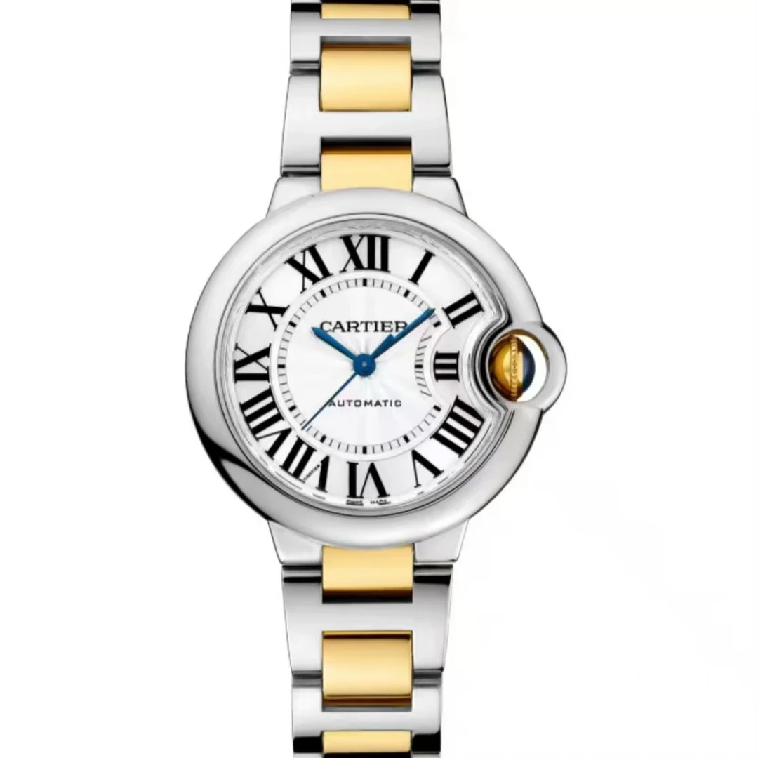 99新 Cartier/卡地亚 蓝气球系列 W2BB0029 33间金 机械女款 22年