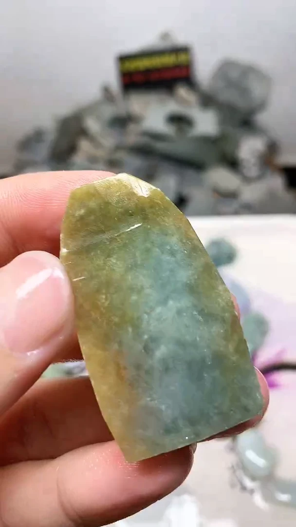 裸石翡翠天然缅甸翡翠A货39