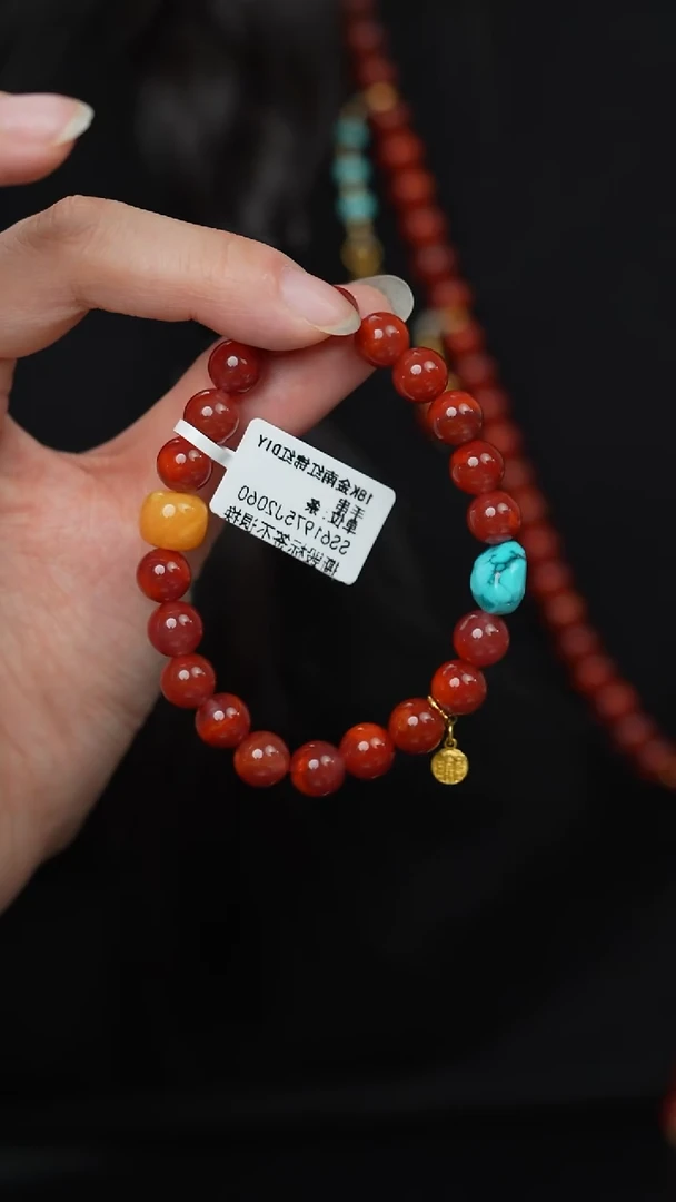未镶嵌S12（多样性发一件）南红玛瑙手串