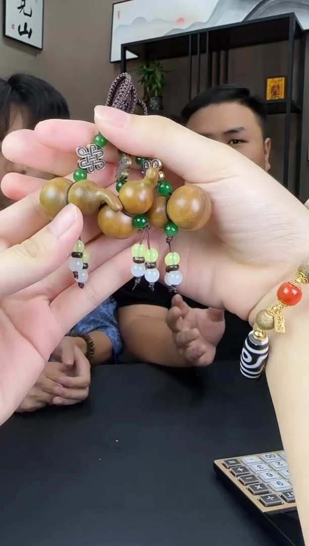 维腊木（绿檀）吊坠DSD1103015多样性发一