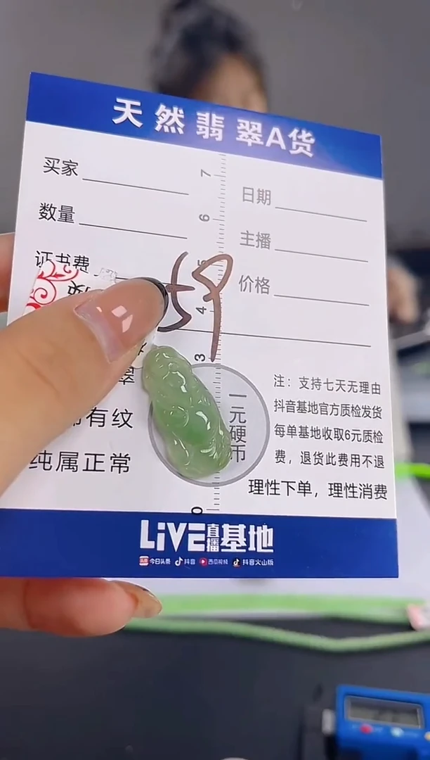 颈饰未镶嵌翡翠纯天然缅甸翡翠A货