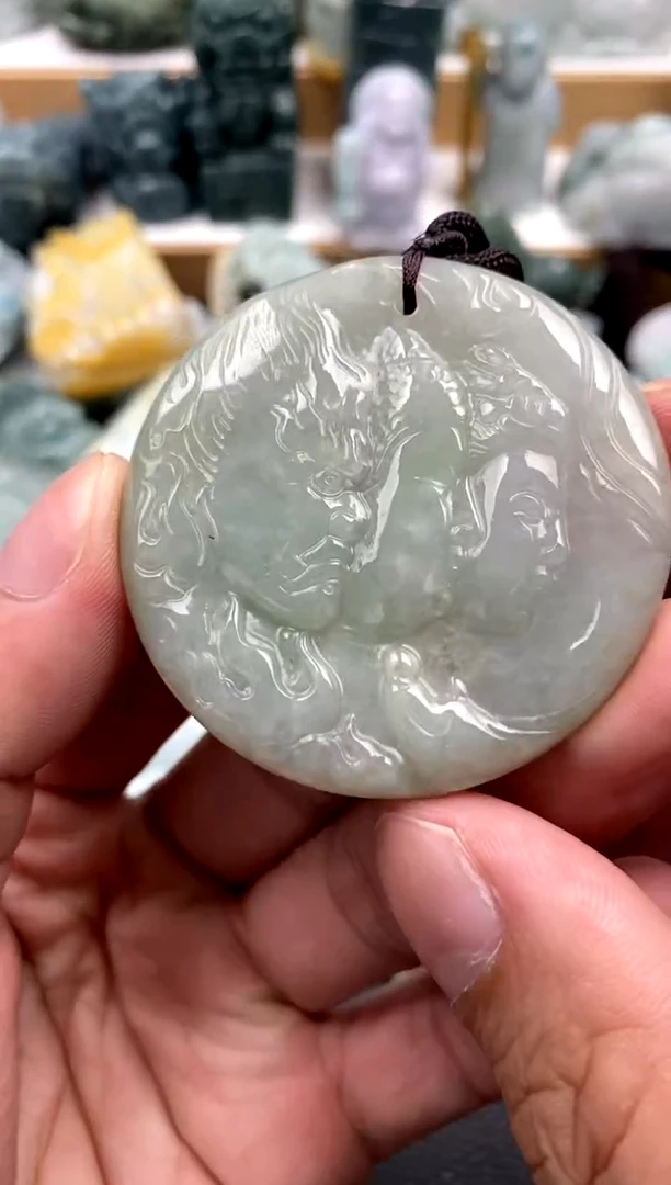 吊坠(不含链)未镶嵌翡翠1