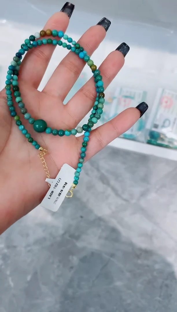 未镶嵌绿松石项链发货一件