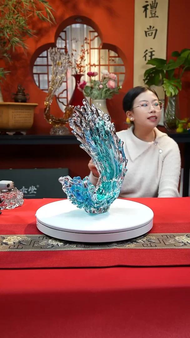 手工艺品琉璃风生水起