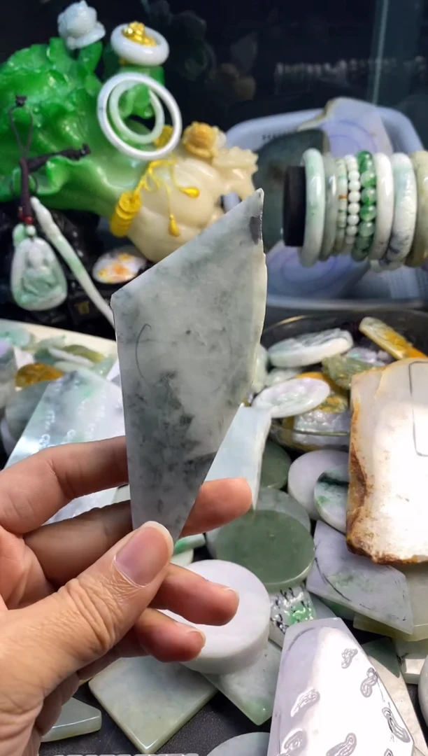 散珠翡翠翡翠A货21