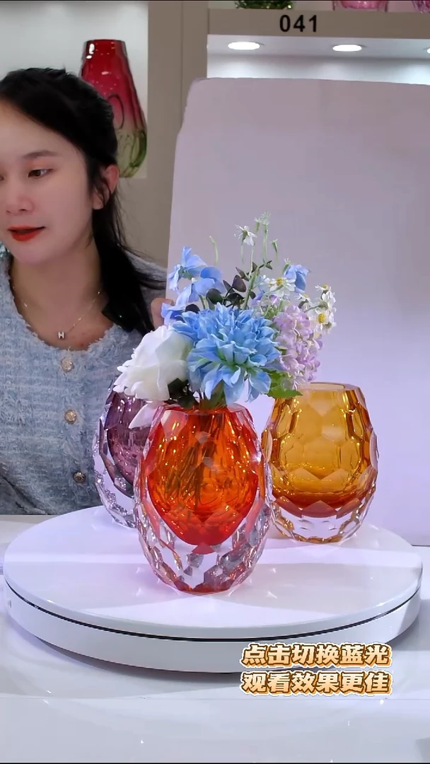 琉璃明caorle三只小花瓶