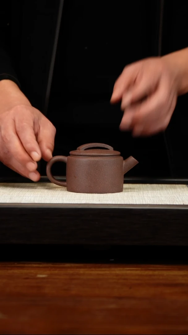 茶壶紫砂紫泥瓦当