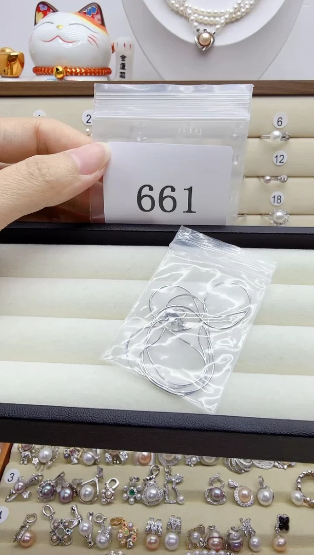 套链银S925镶嵌淡水珍珠1*661