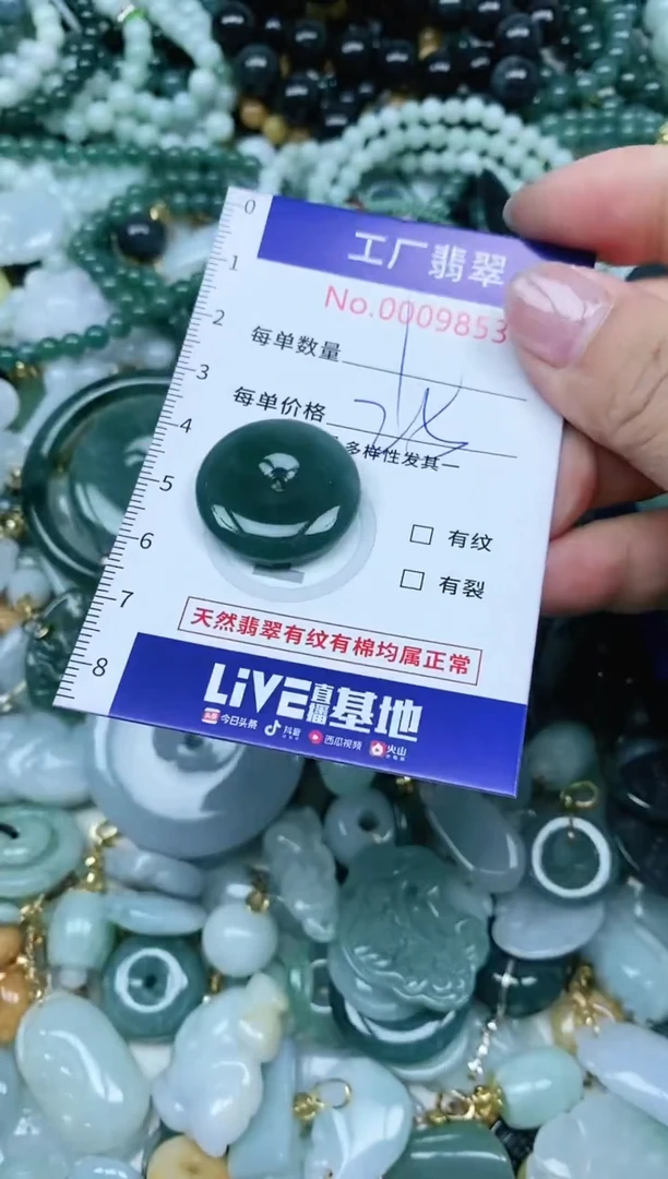 【闪购商品】翡翠吊坠(不含链)未镶嵌翡翠