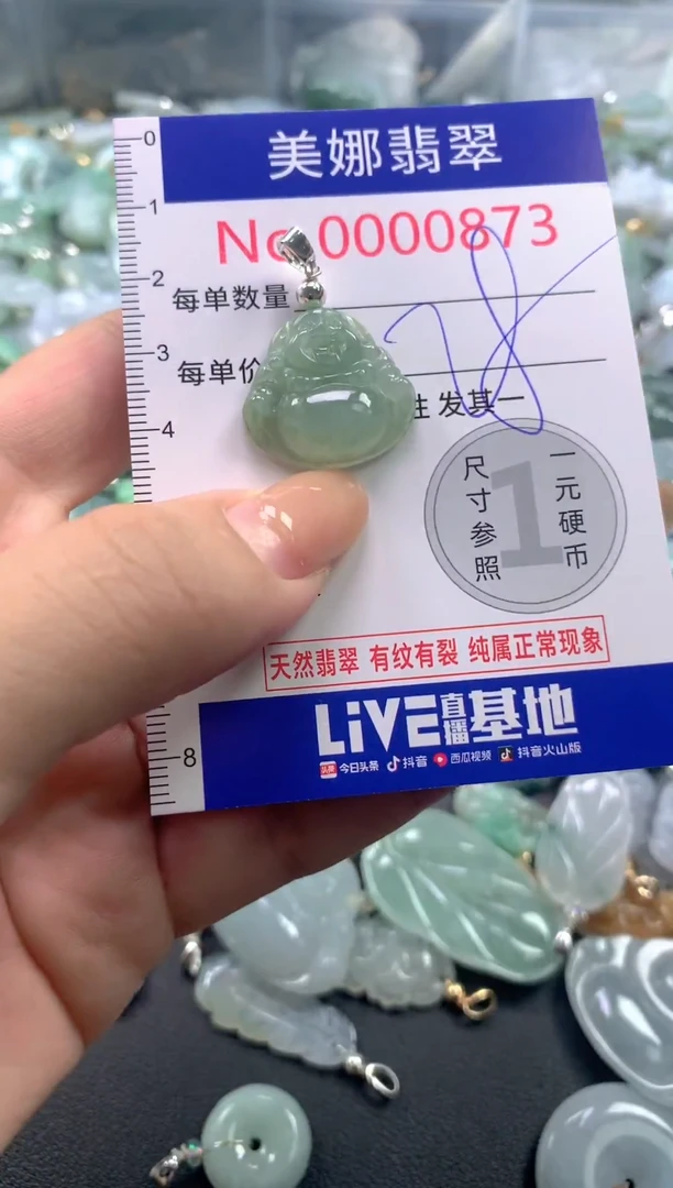 颈饰未镶嵌翡翠873